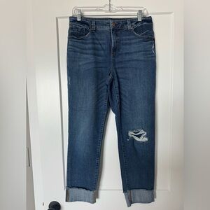 Chico’s So Slimming Girlfriend Ankle Jeans - 0.5